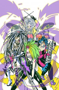 Jem and the Holograms #2 cover by Ross Campbell