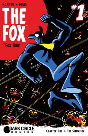 The Fox #1 cover by Dean Haspiel